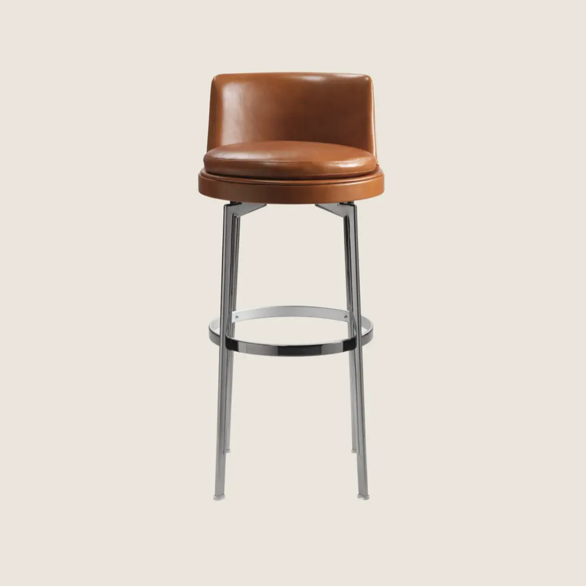 FEEL GOOD METAL BASE H.80, LEATHER